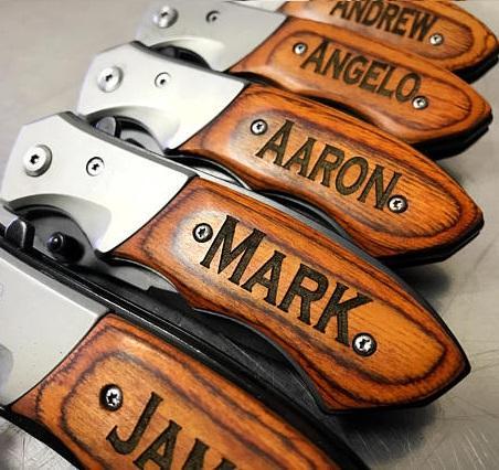 personalized knives from groovy guy gifts